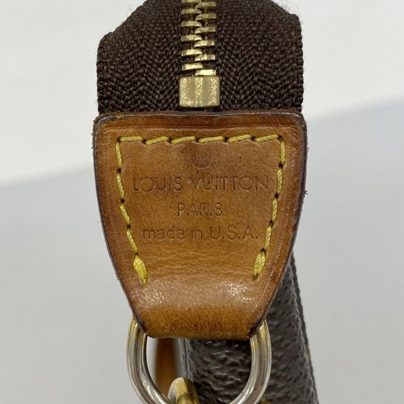 Louis Vuitton Pouch Monogram Pochette Accessoires M51980 Brown Women's - Picture 5 of 11